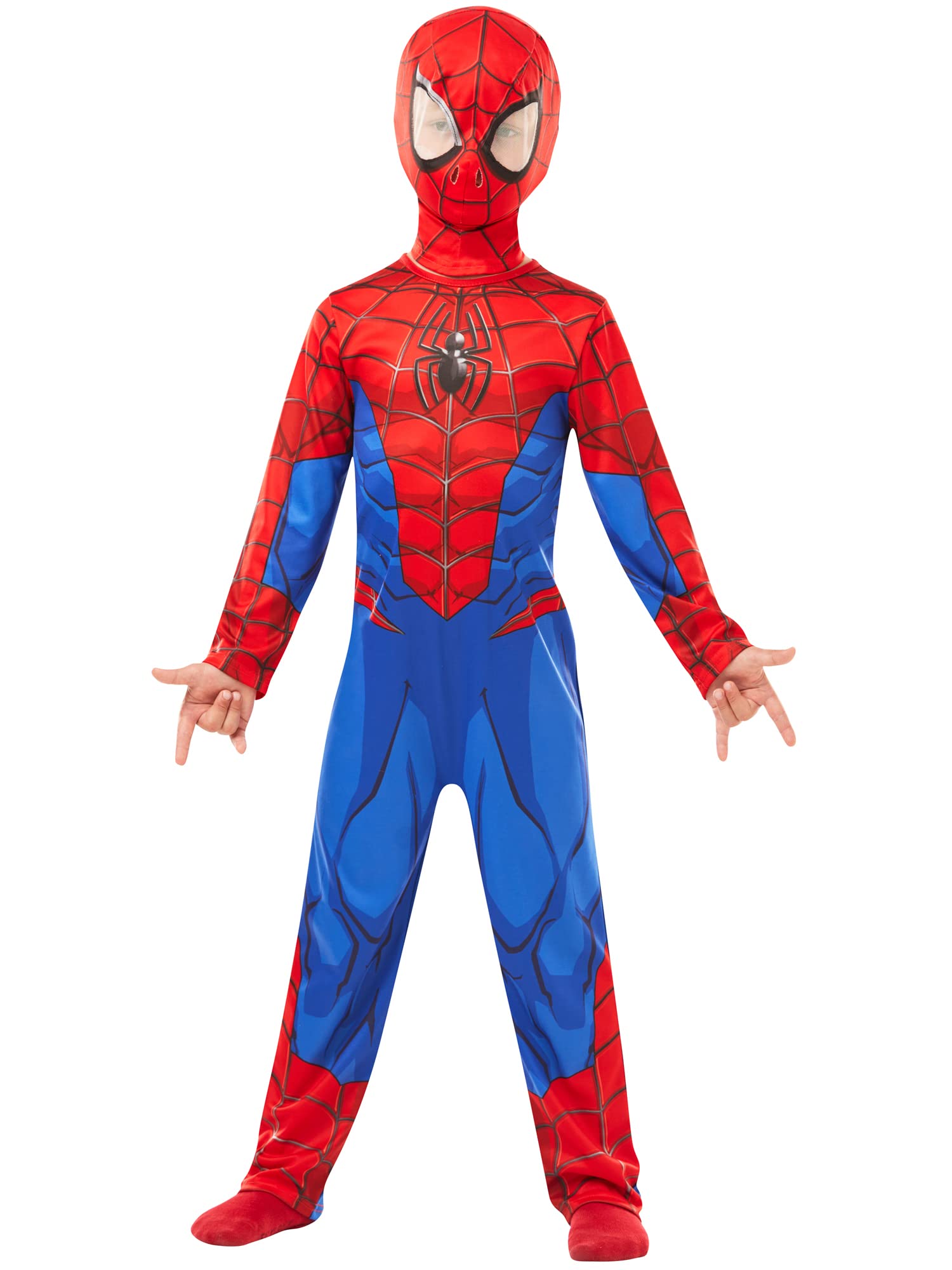 Rubies Marvel Spider-Man Classic Child Costume - Blue-Red | Size XL (9-10 Years)