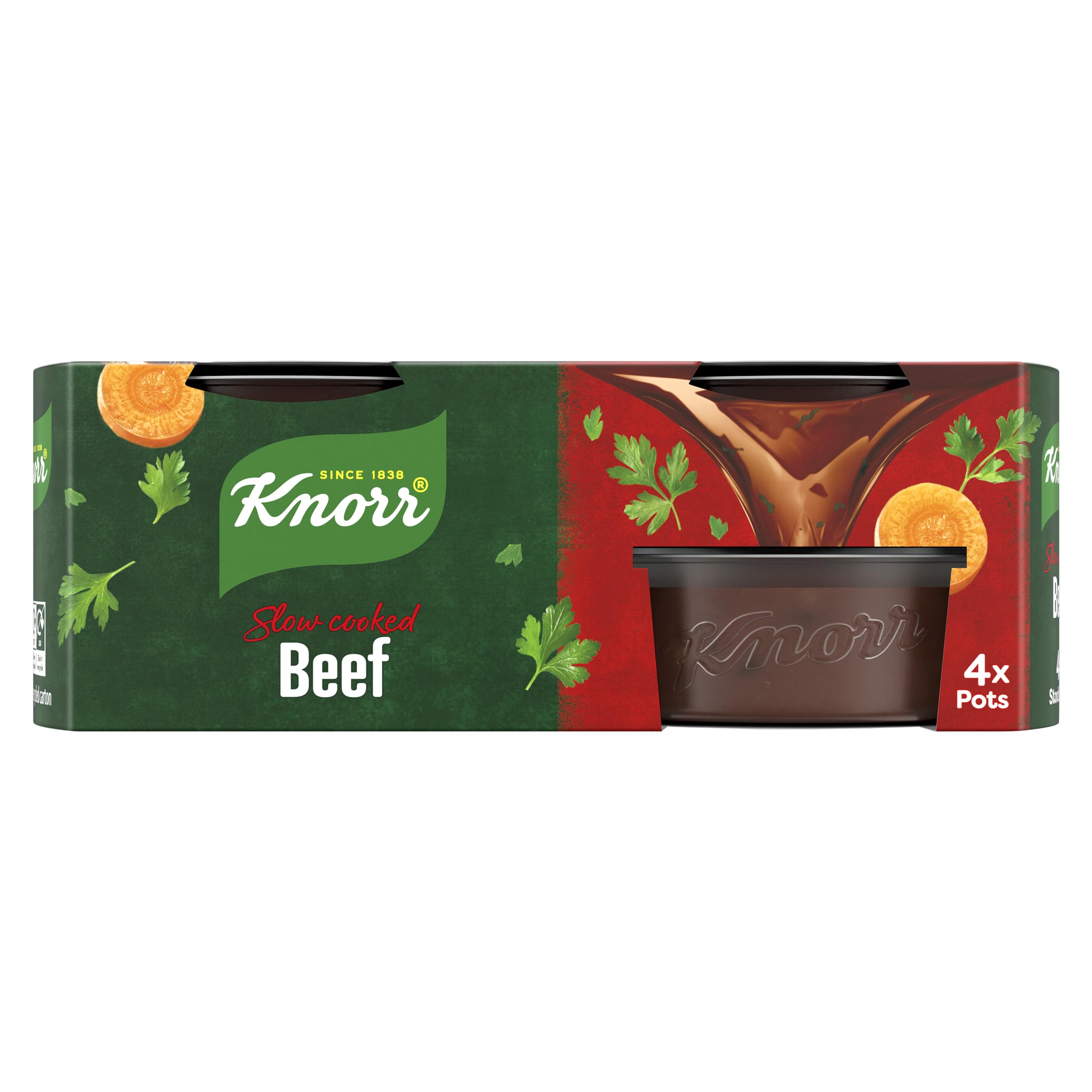 Knorr - Beef Stock Pots (112g Pack of 4)