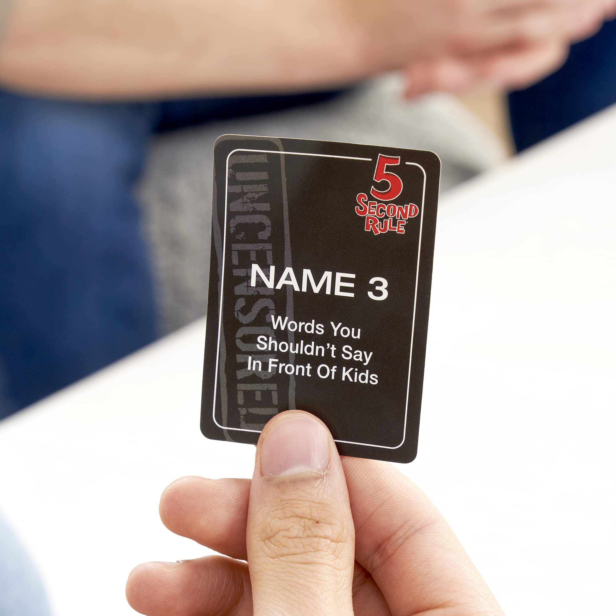 PlayMonster 5 Second Rule Uncensored Card Game - Adult Party Fun | Ages 17+ | 3+ Players 4