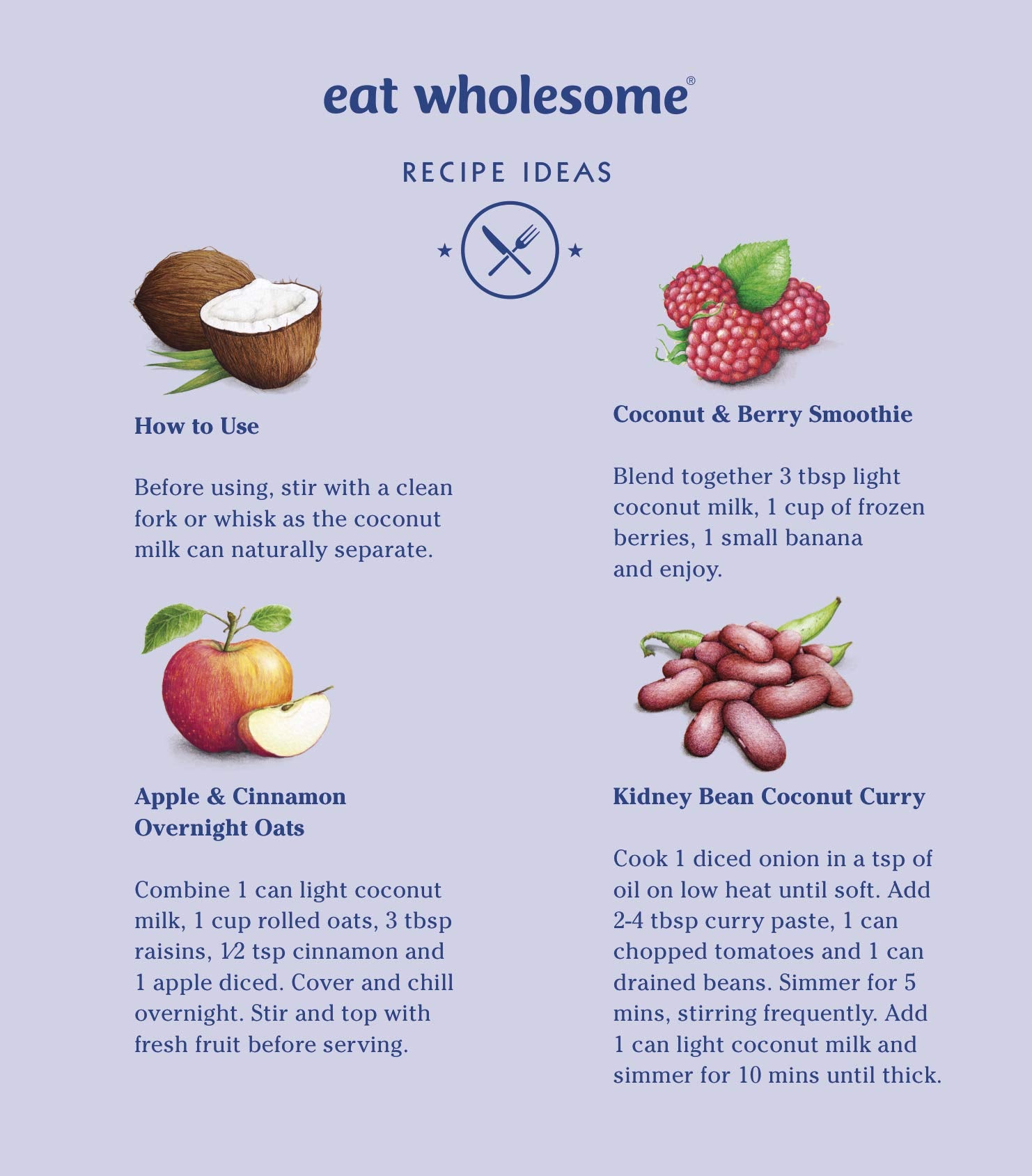 Eat Wholesome Organic Light Coconut Milk with No Guar Gum, 400 ml (Pack of 1) 6