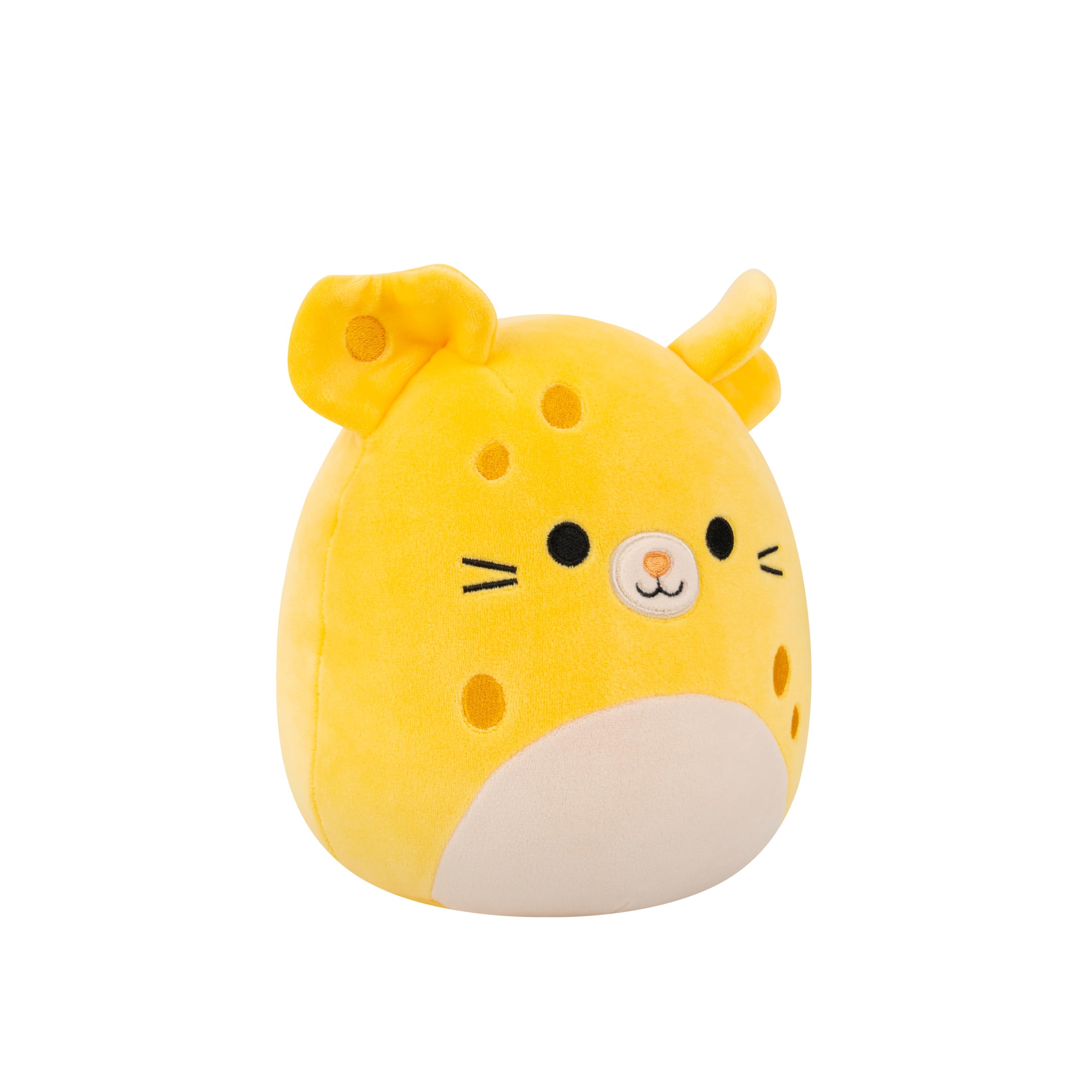 Squishmallows Amelia the Yellow Cheese Mouse - 7.5-Inch Plush Toy for Kids 3 Years and Up 4