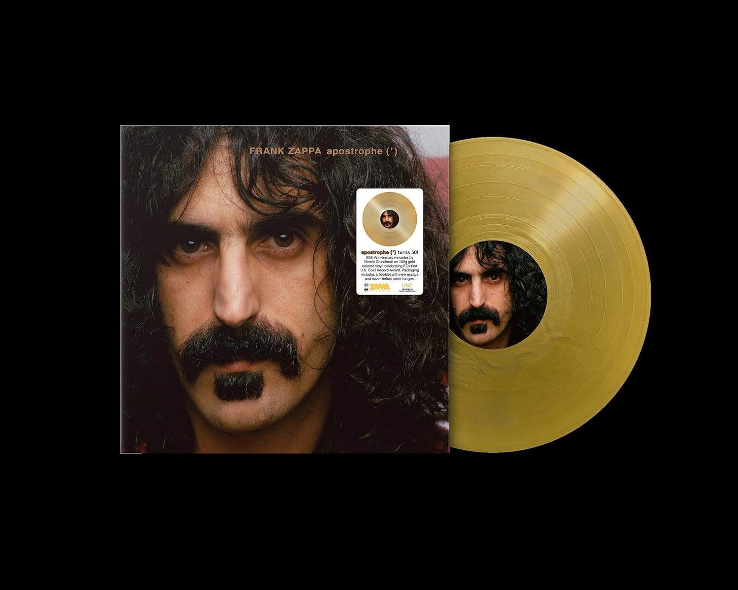 Frank Zappa & the Mothers - Apostrophe (') 50th Anniversary Metallic Gold Vinyl