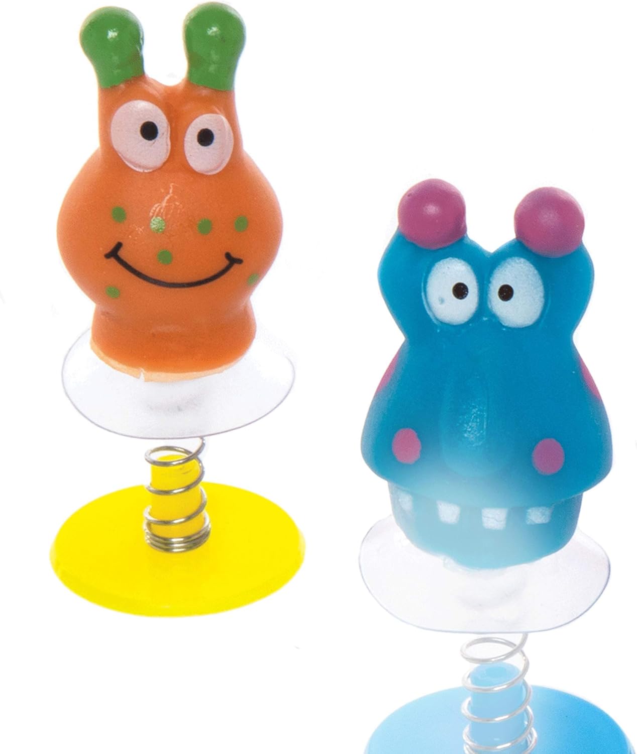 Baker Ross Monster Jump Poppers - Assorted Jumping Toys for Kids, Pack of 6 3