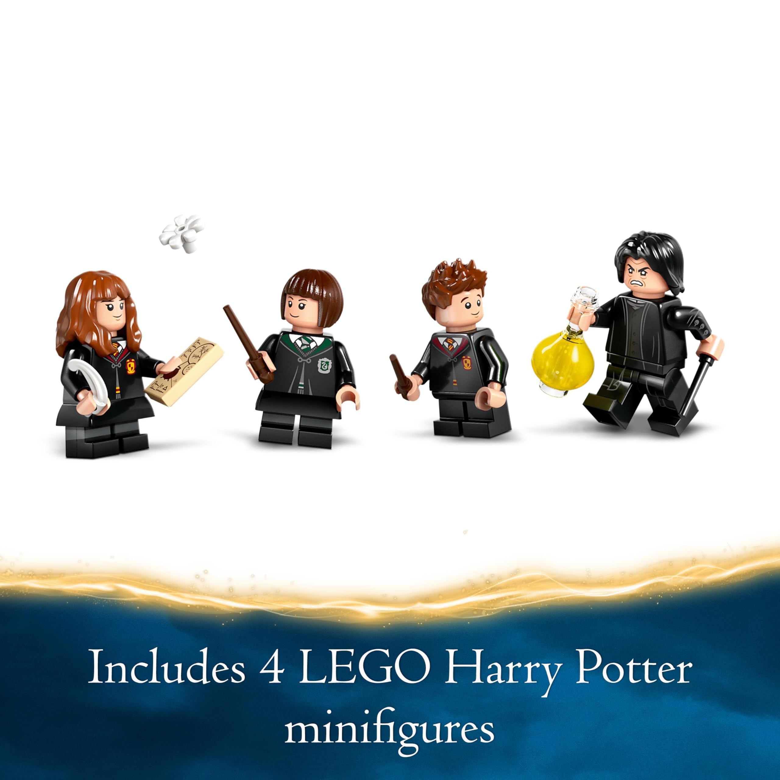 LEGO Harry Potter Hogwarts Castle: Potions Class Set - 397-Piece Building Playset for Ages 8+ 9