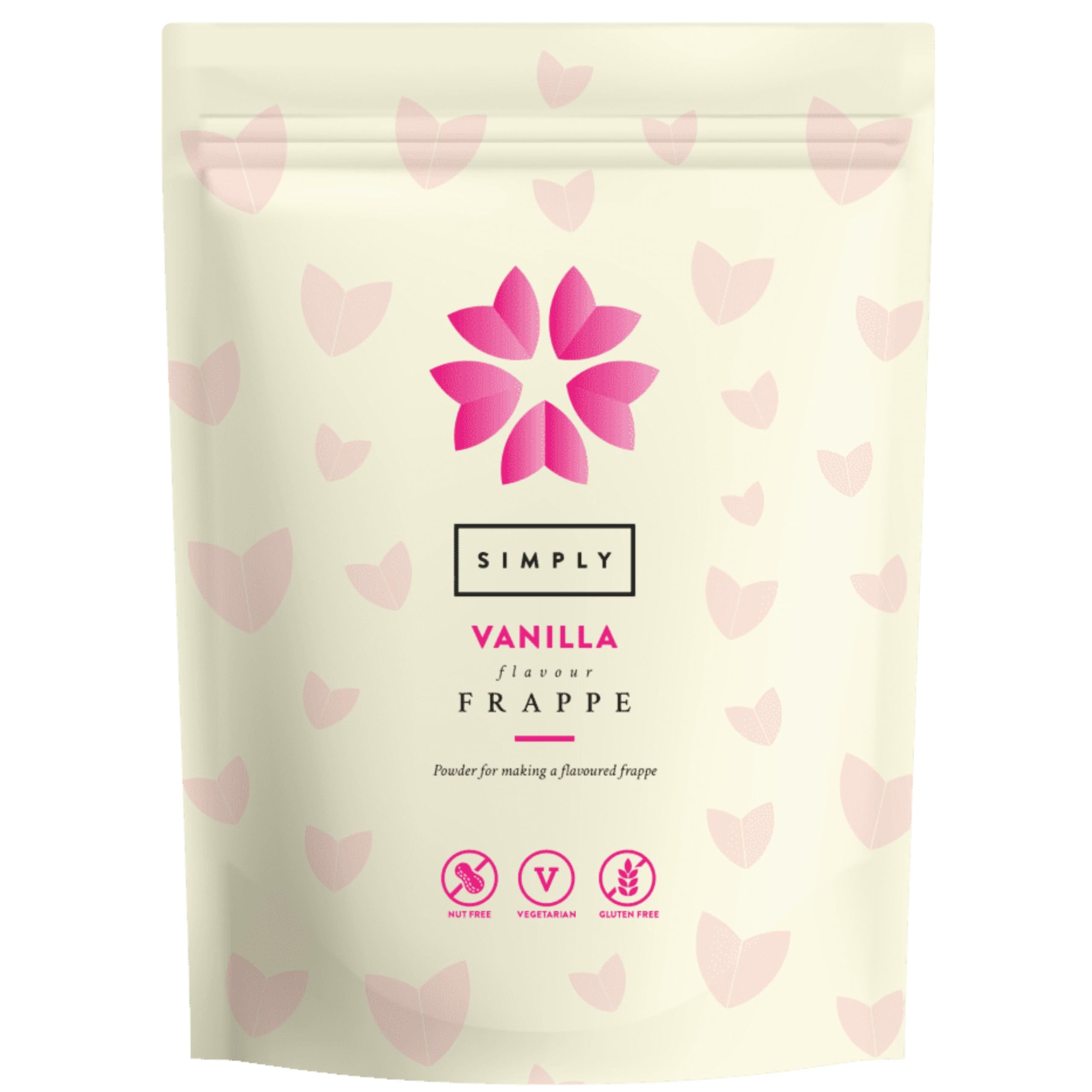 Simply - Vanilla Frappe Powder, Nut Free & Gluten Free, 1kg