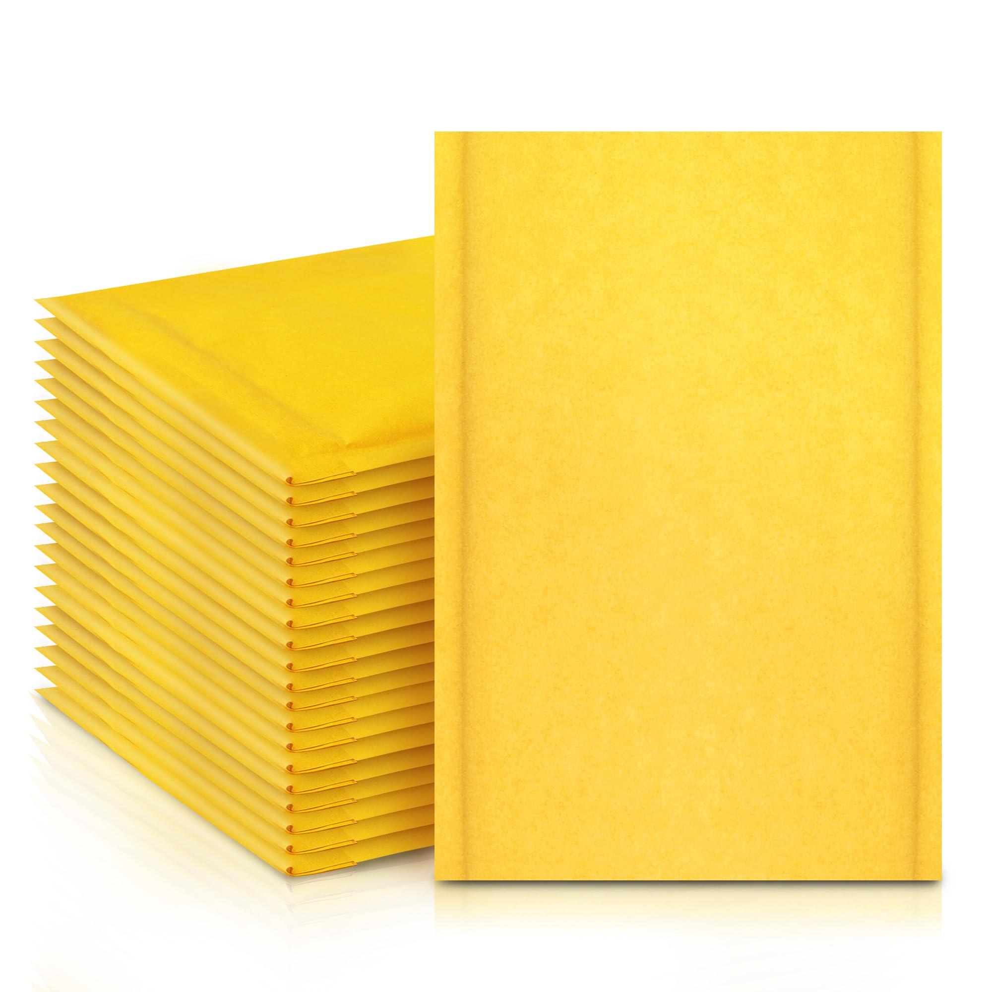 Merrimen Padded Envelope Mailers - A3 Size, 10 Pack Gold | Lightweight Protective Shipping