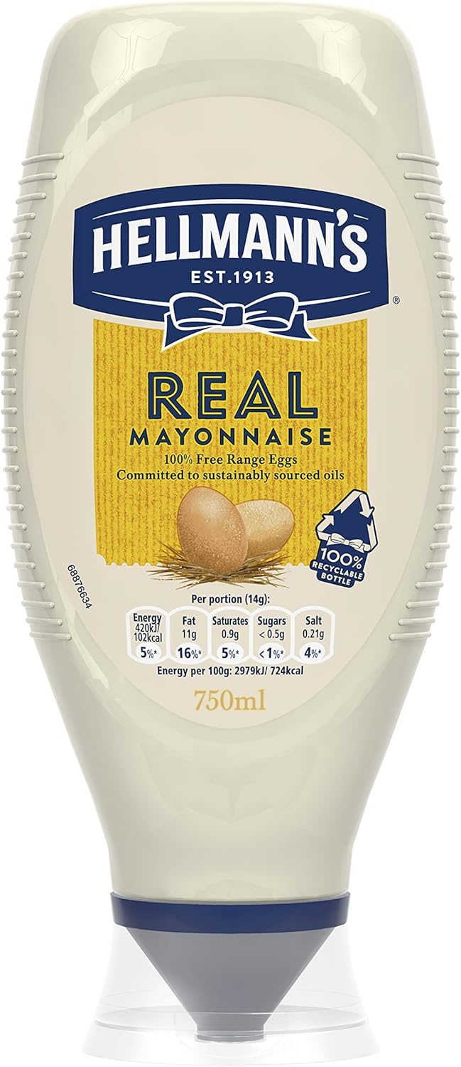 Hellmann's Real Mayonnaise - Limited Edition UEFA Women's EURO 2025 Squeezy Bottle