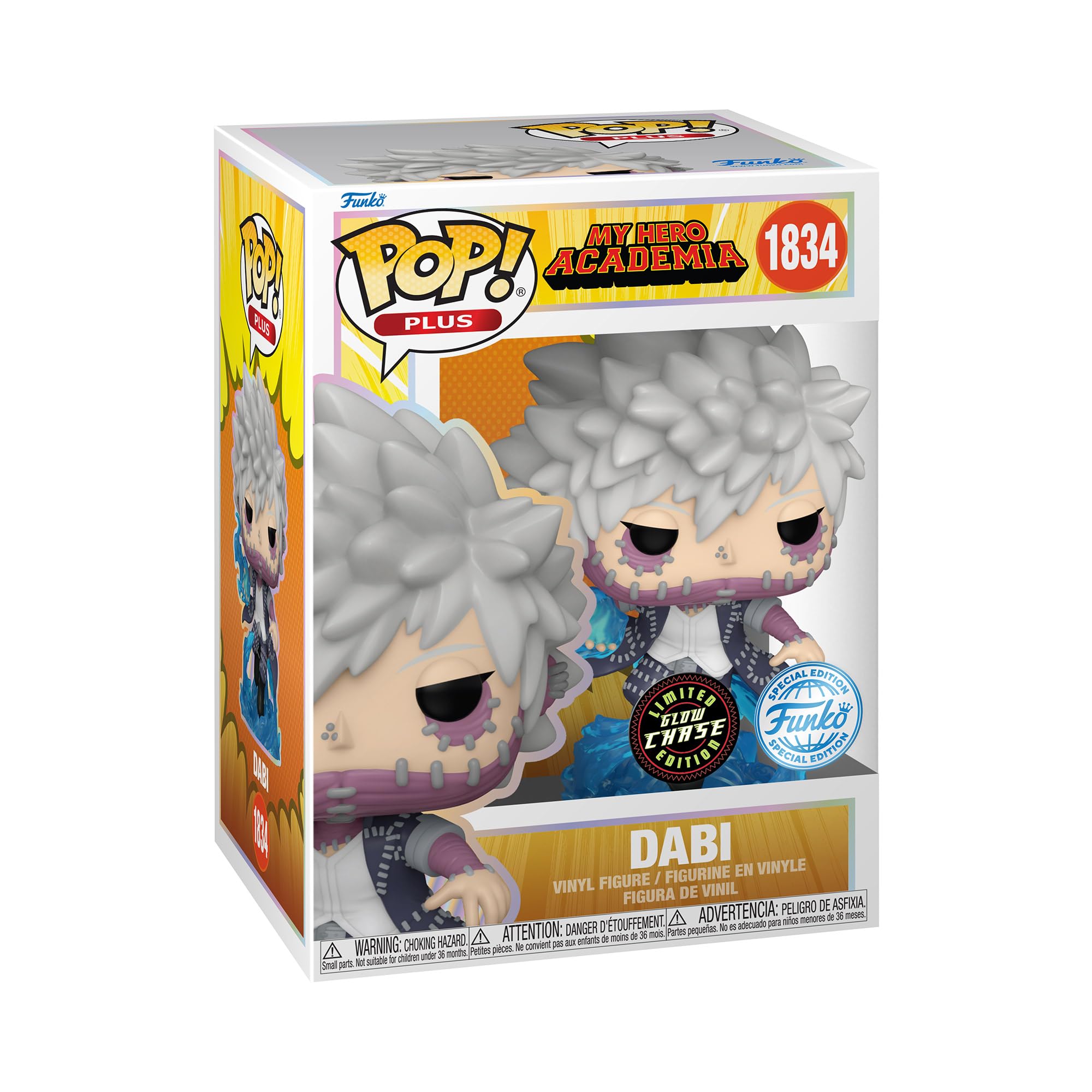 Funko Pop! Animation: My Hero Academia - Dabi Vinyl Figure (84642) - Chase Variant 11