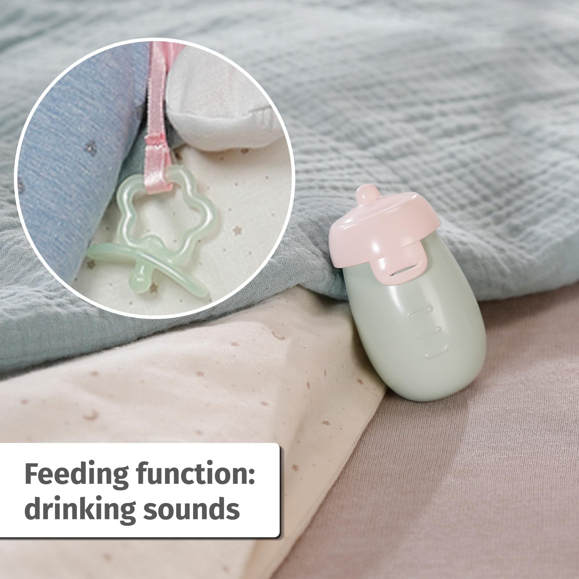 Baby Annabell Hannah Let's Play - Interactive Baby Doll with 5 Functions for Toddlers 4