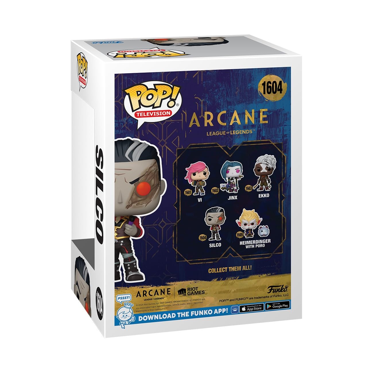 Funko Pop! TV: Arcane - Silco Vinyl Figure (75650) 3