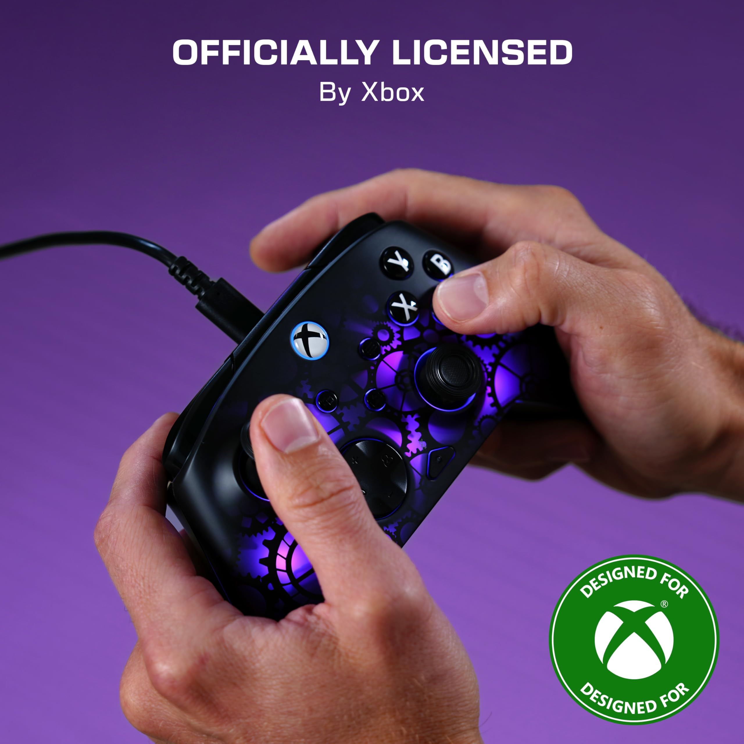 Turtle Beach Afterglow Ignite Time Machine Wired RGB Gaming Controller for Xbox and PC 2