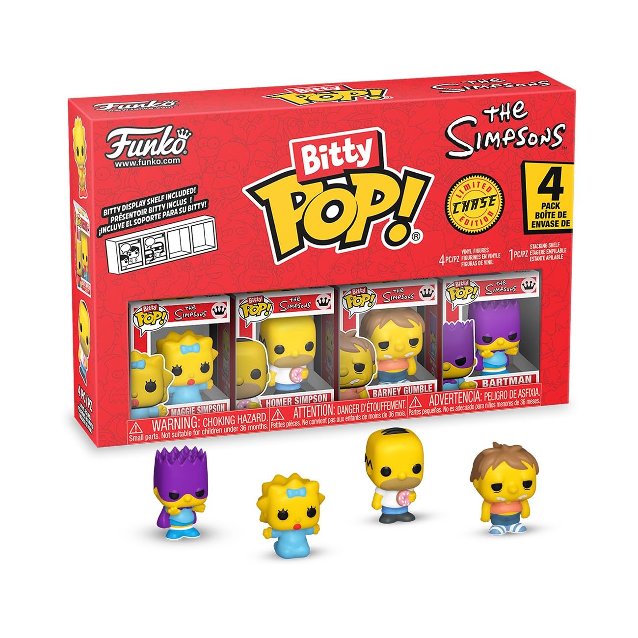 Funko Bitty Pop! The Simpsons - Maggie 4-Pack with Mystery Mini Figure 4