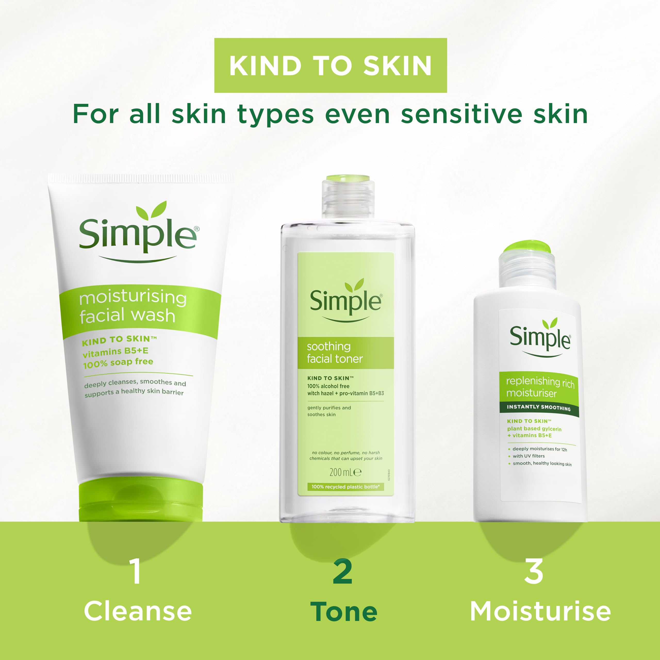 Simple - Kind to Skin Soothing Facial Toner (200ml) 10