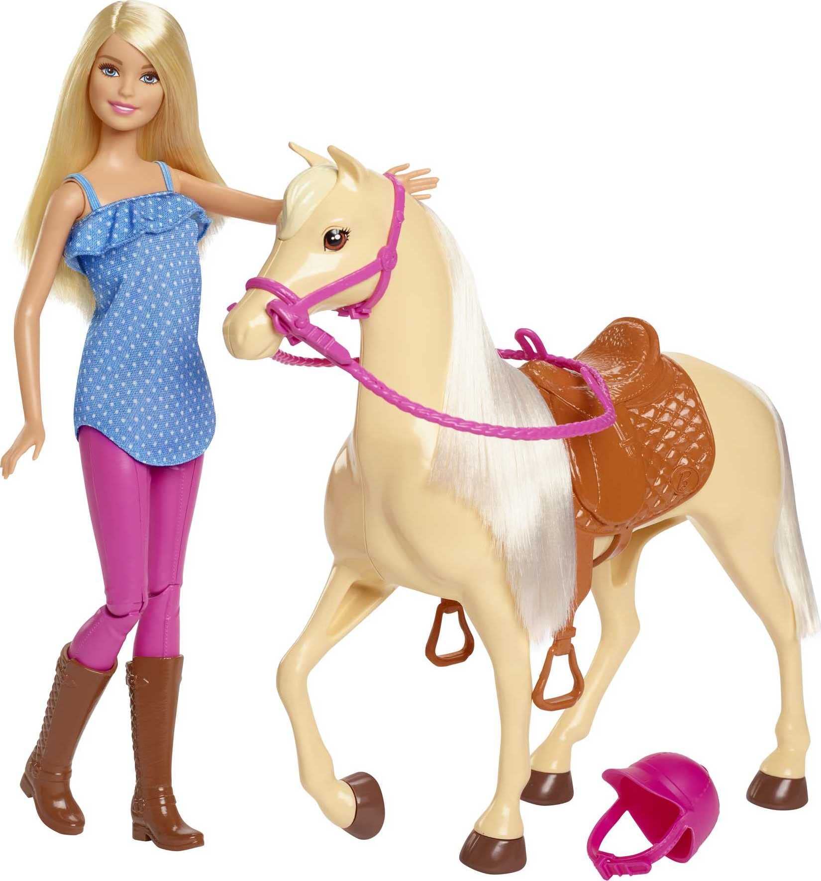 Barbie Doll and Horse Playset - Riding Adventure for Kids 3+ 3