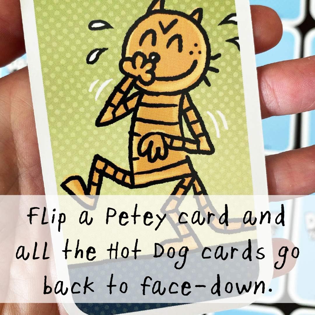 University Games Dog Man The Hot Dog Card Game - Family Card Game for Kids Ages 5+ 6