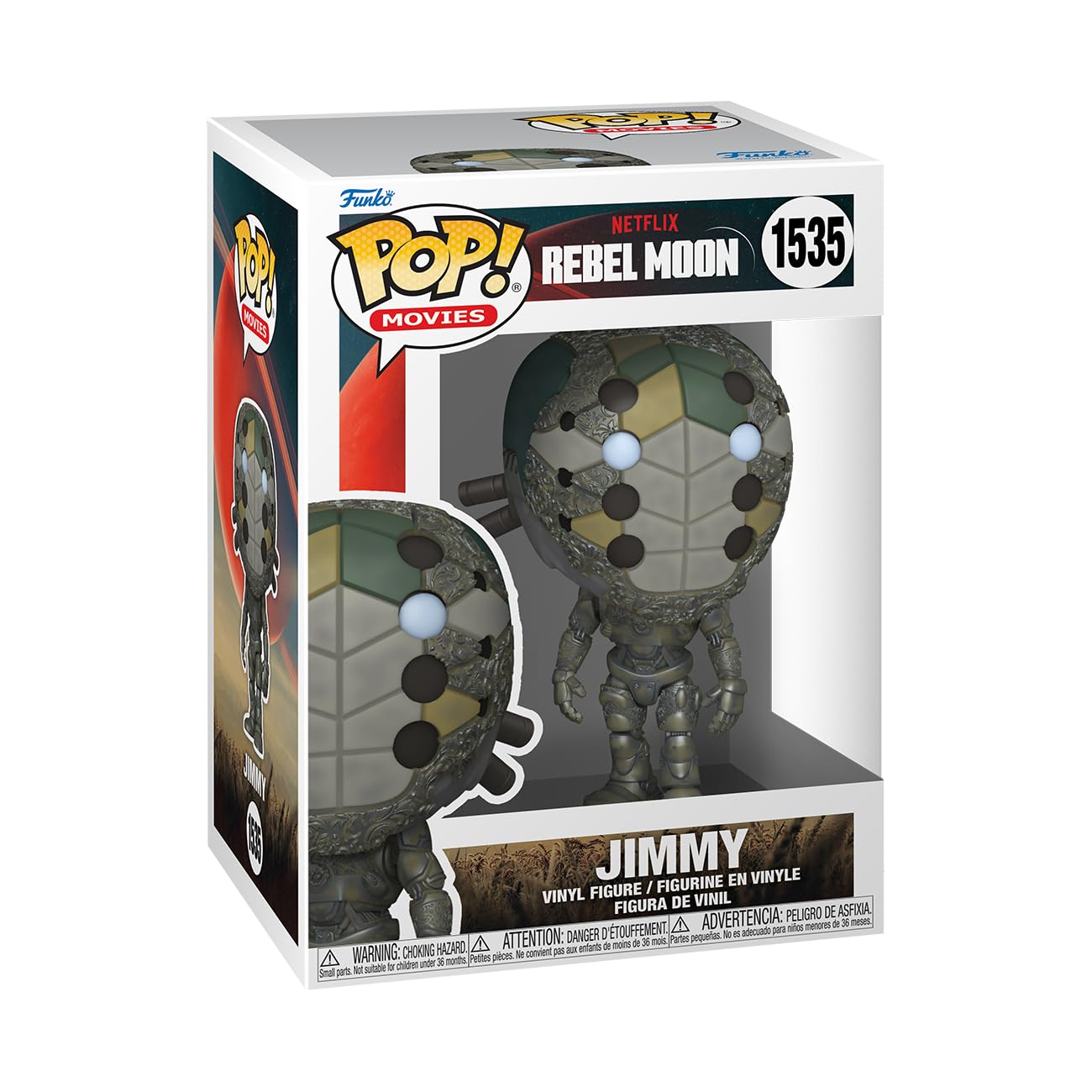 Funko Pop! Movies: Rebel Moon - Jimmy Vinyl Figure (72625) 9