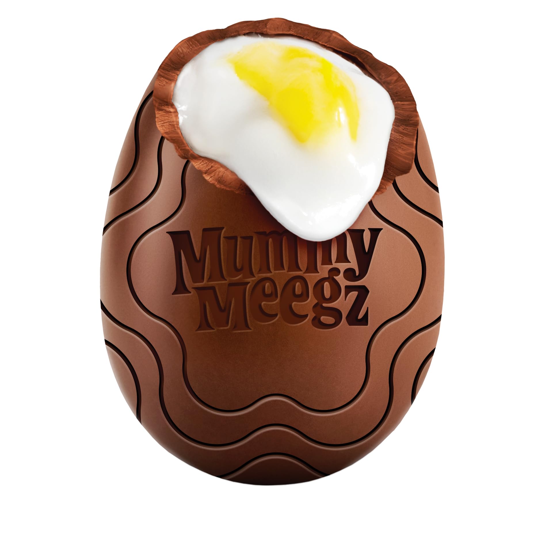 Mummy Meegz Vegan Chuckie Egg Multipack (3x38g) - Oat Milk Chocolate with Gooey Fondant Centre 3