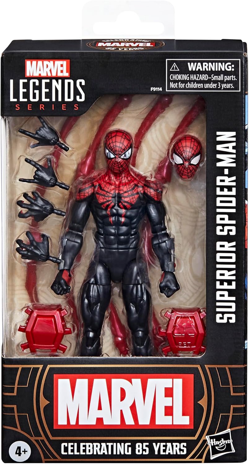 Marvel Legends Series Superior Spider-Man 6-Inch Action Figure - 85th Anniversary Comics Edition 8