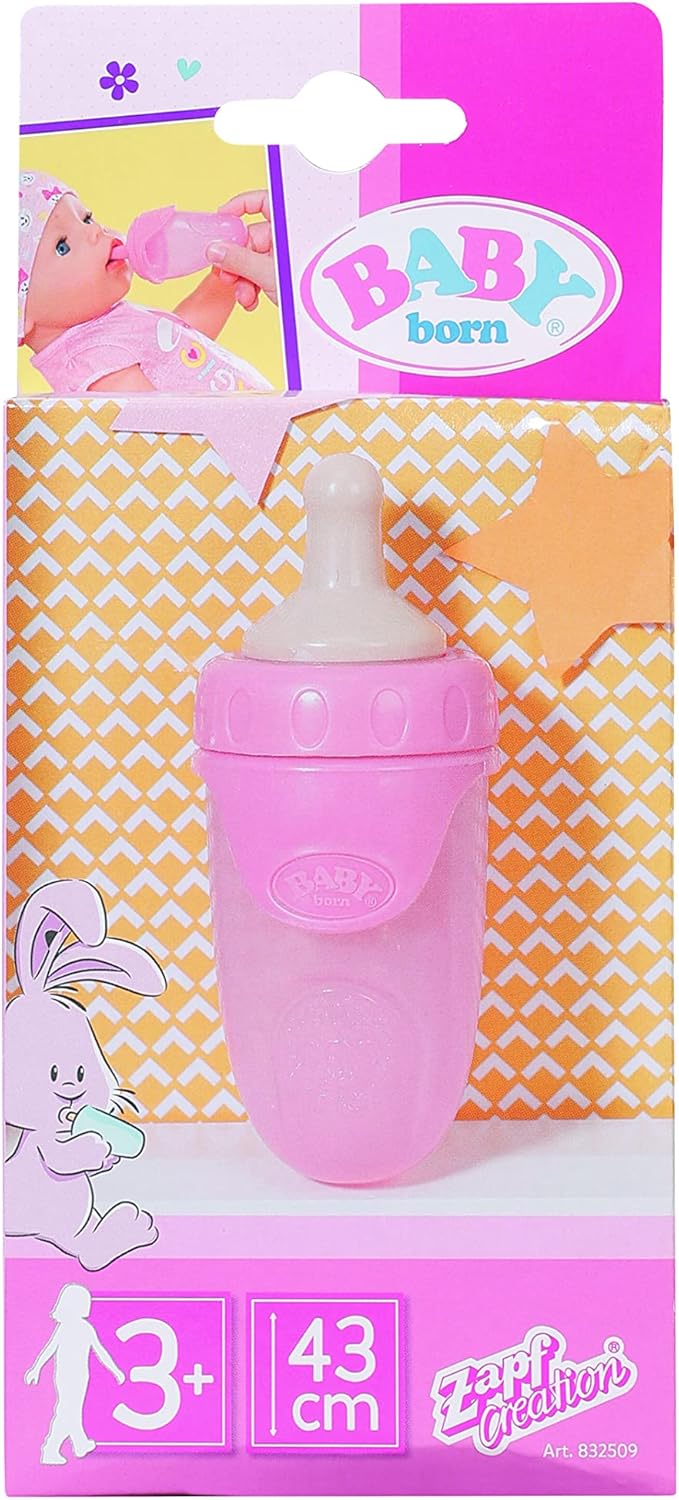 BABY born Bottle with Cap 832509 - Accessory for 43cm Dolls 4
