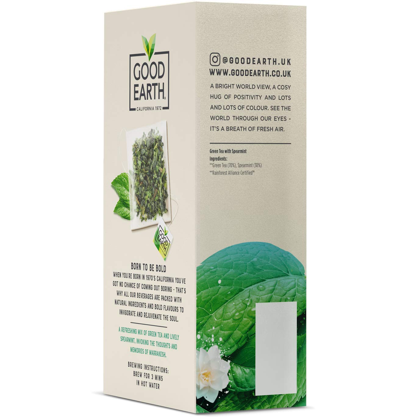Good Earth Moroccan Mint Tea - Refreshing Green Tea with Spearmint, 15 Biodegradable Tea Bags 4