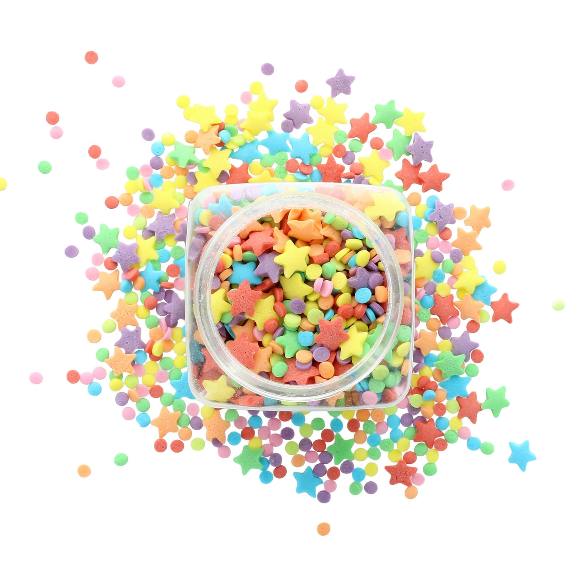 Baked with Love - Confetti Bright Sprinkles | 85g | Multi-Coloured Sugar Cake Decorations 4