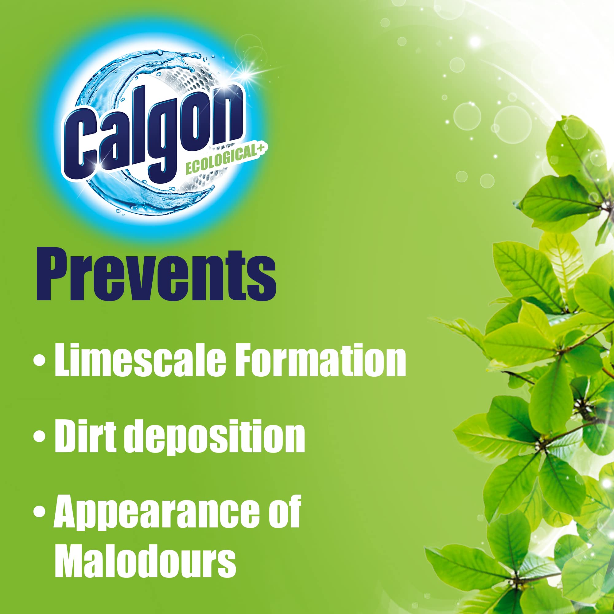 Calgon - Washing Machine Softener Gel Ecological+, 98% Natural Origin, Limescale & Odour Prevention 3