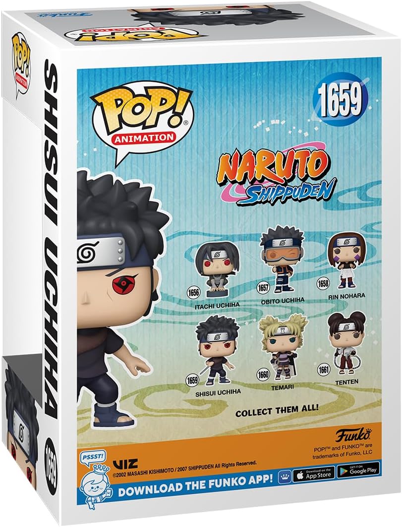 Funko Pop! Animation: Naruto Shippuden - Shisui Uchiha Vinyl Figure 3