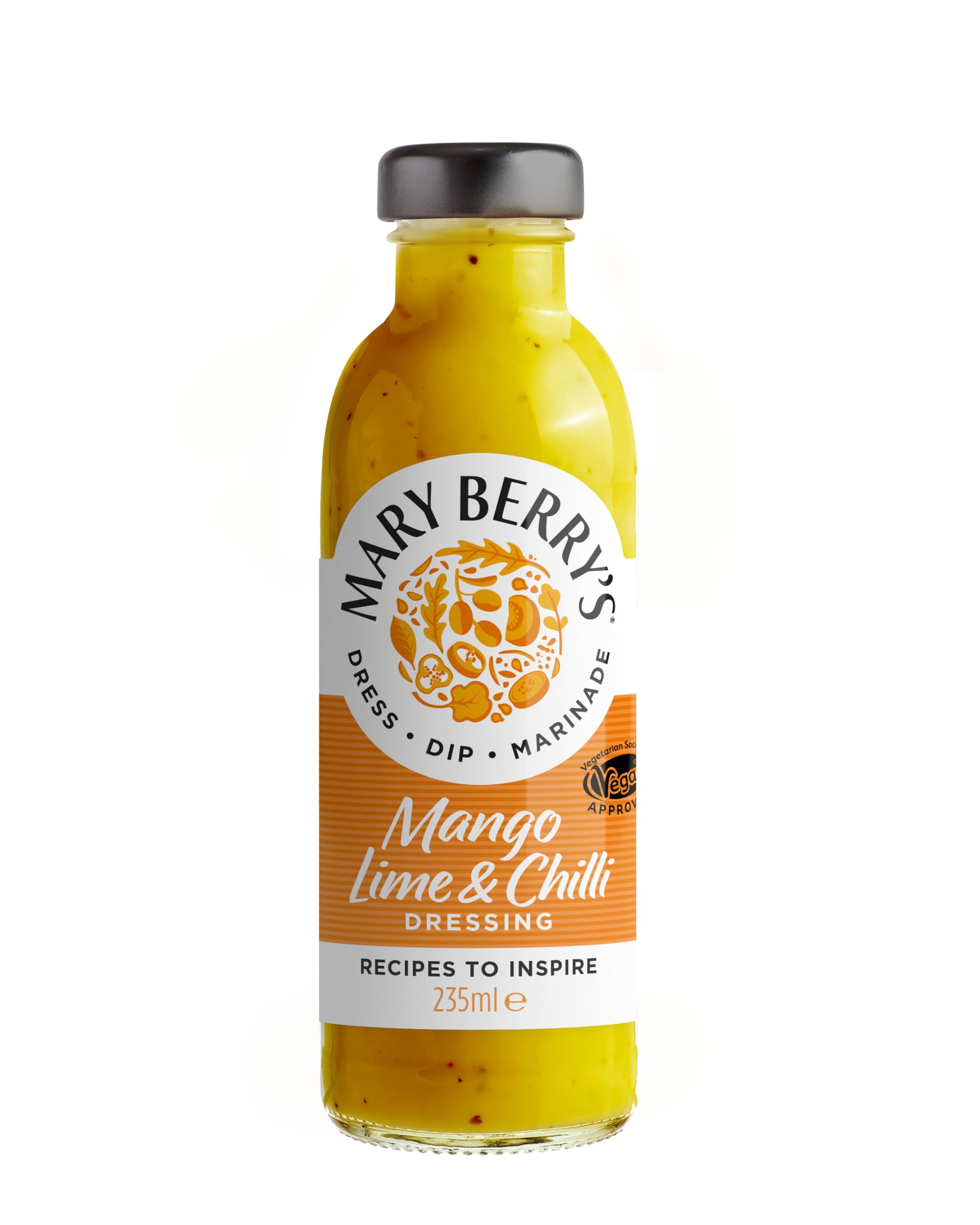 Mary Berry's Mango, Lime & Chilli Dressing - 440g - Sweet Mango with a Hint of Chilli