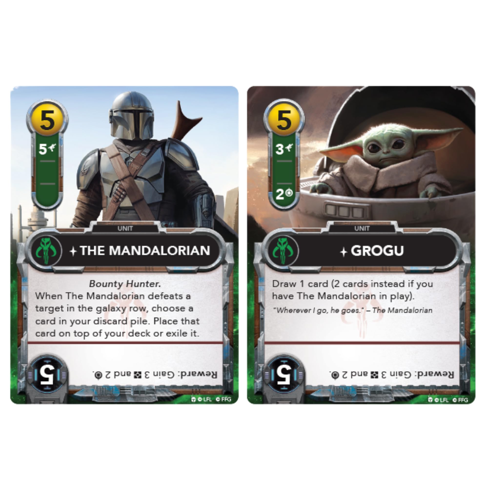 Fantasy Flight Games Star Wars The Deckbuilding Game: The Mandalorian Faction Pack 3