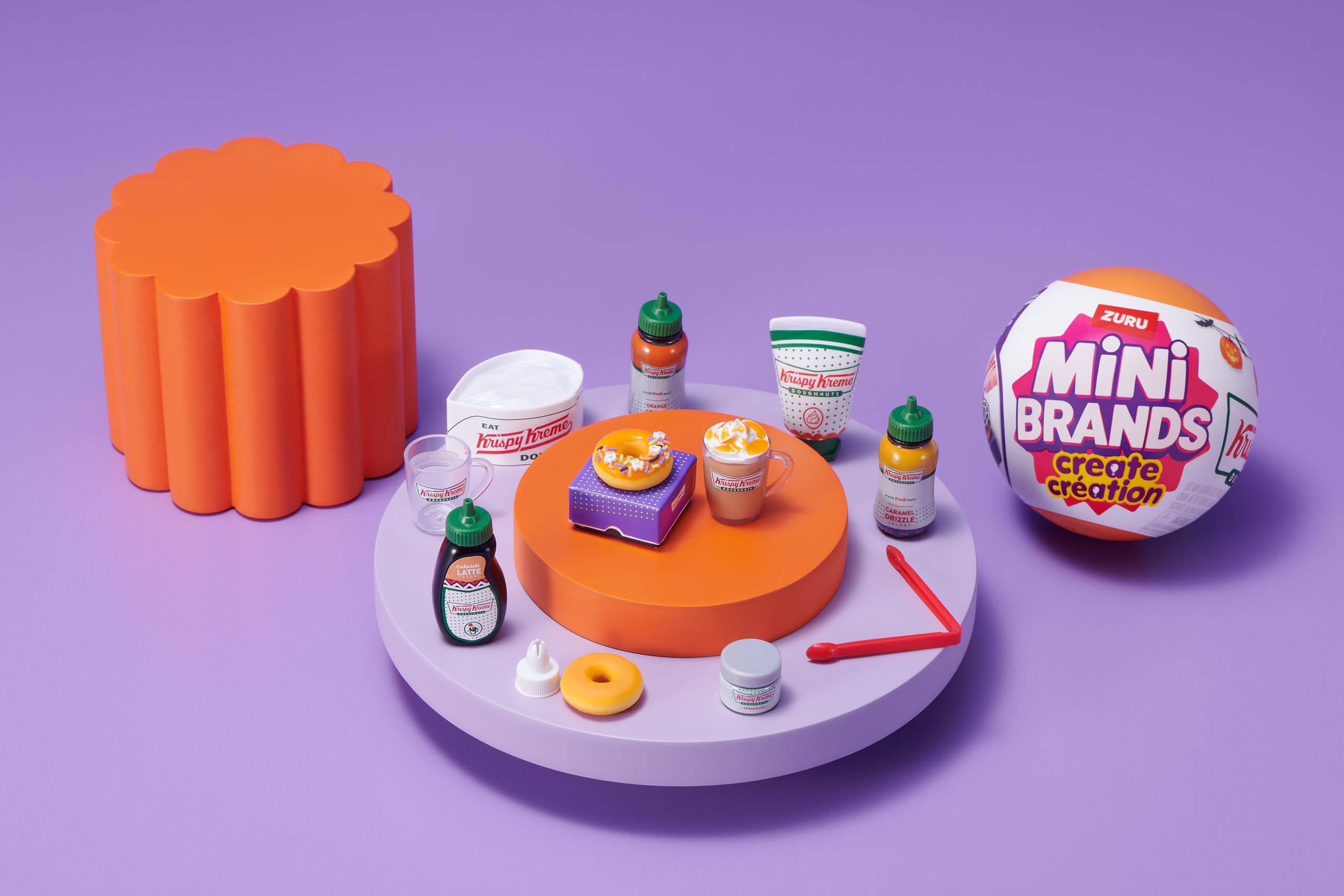 Mini Brands Create Krispy Kreme Halloween Series 1 - Mystery Capsule Toy by ZURU 3