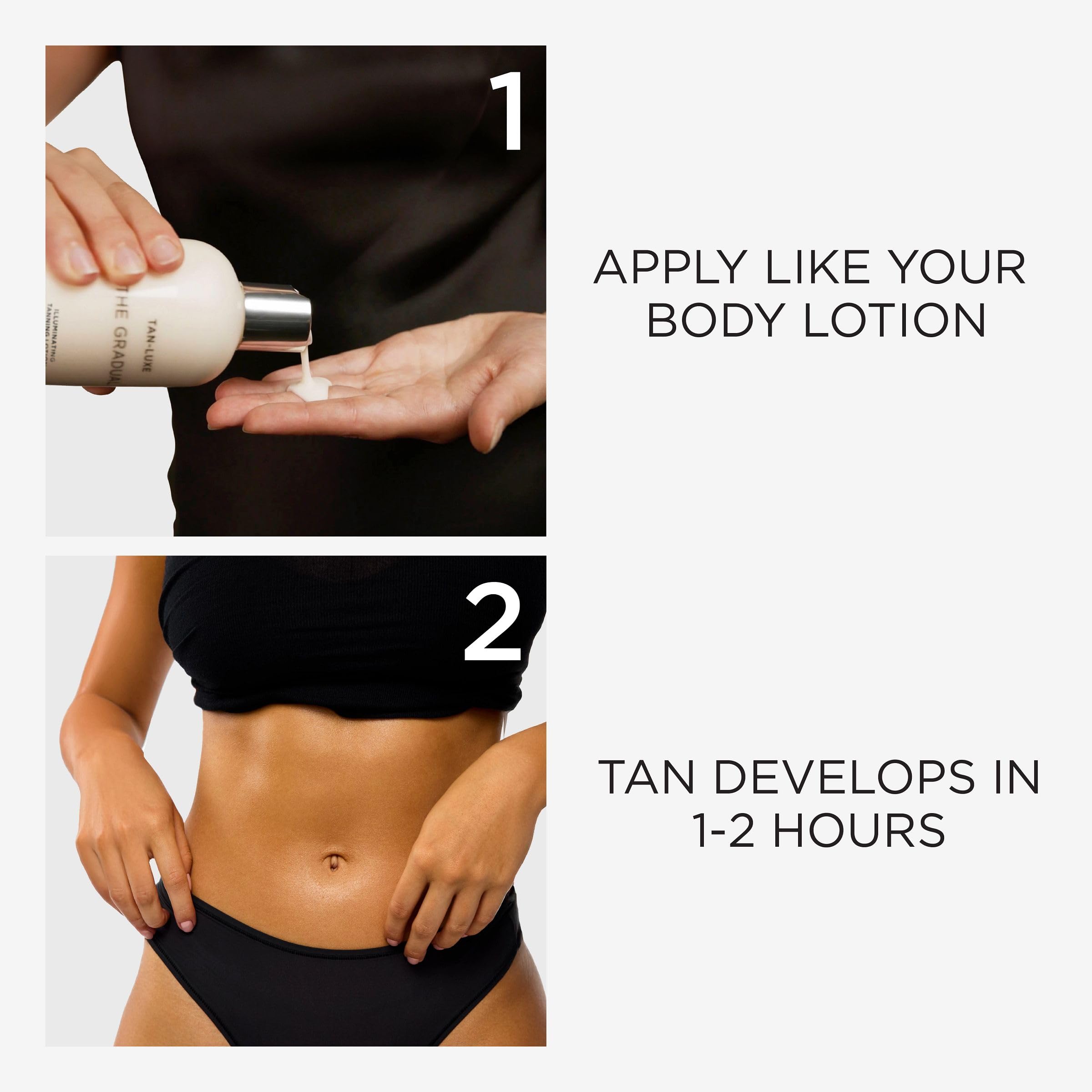 TAN-LUXE The Gradual Illuminating Self Tan Lotion - Buildable Color, Hydrating Formula | 250 ml 6