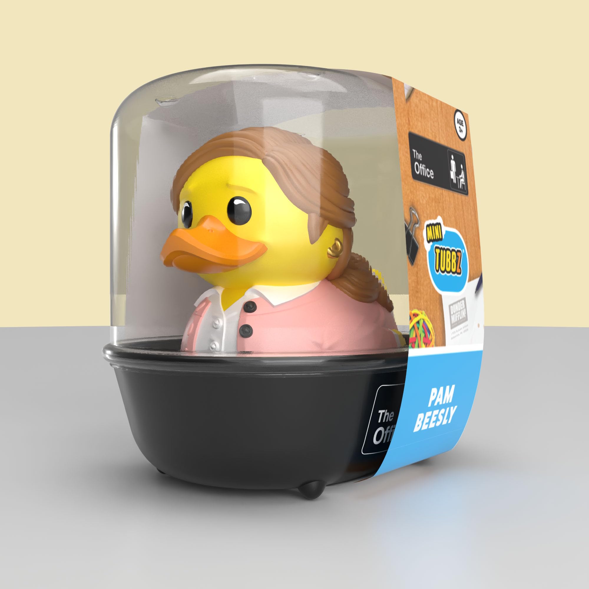 TUBBZ Mini: The Office - Pam Beesly Cosplaying Rubber Duck Vinyl Figure 8