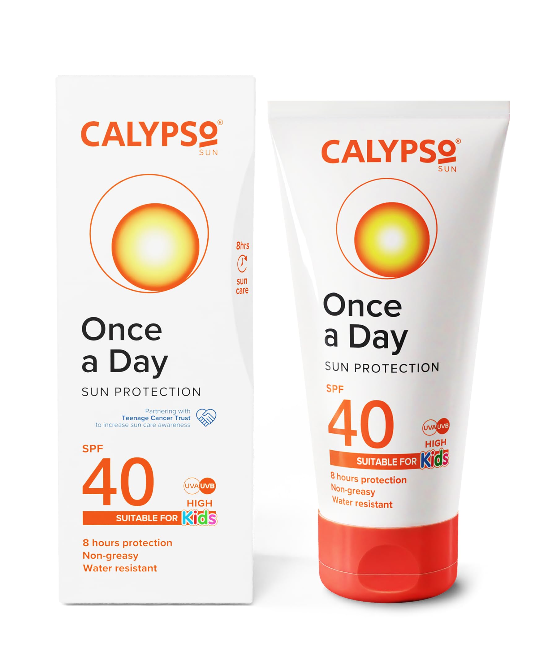 Calypso Once a Day Sun Protection Lotion SPF 40 - 150 ml | UVA/UVB Protection | Water Resistant 2