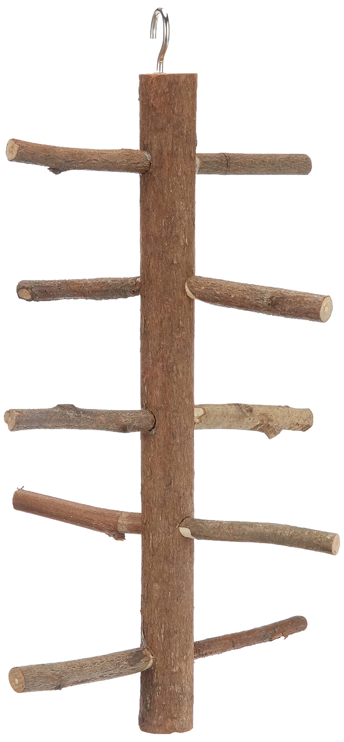 TRIXIE Natural Living Climbing Frame - Real Wood Perches | 27 cm Height | Bird Cage Accessory