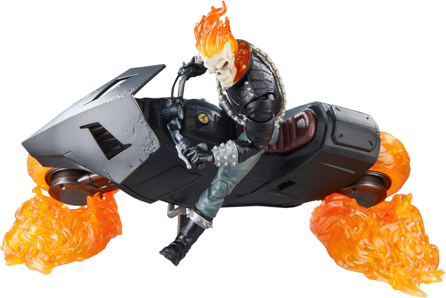 Hasbro Marvel Legends Series Ghost Rider - Danny Ketch Action Figure with Hell Cycle Motorcycle (F1234) 8
