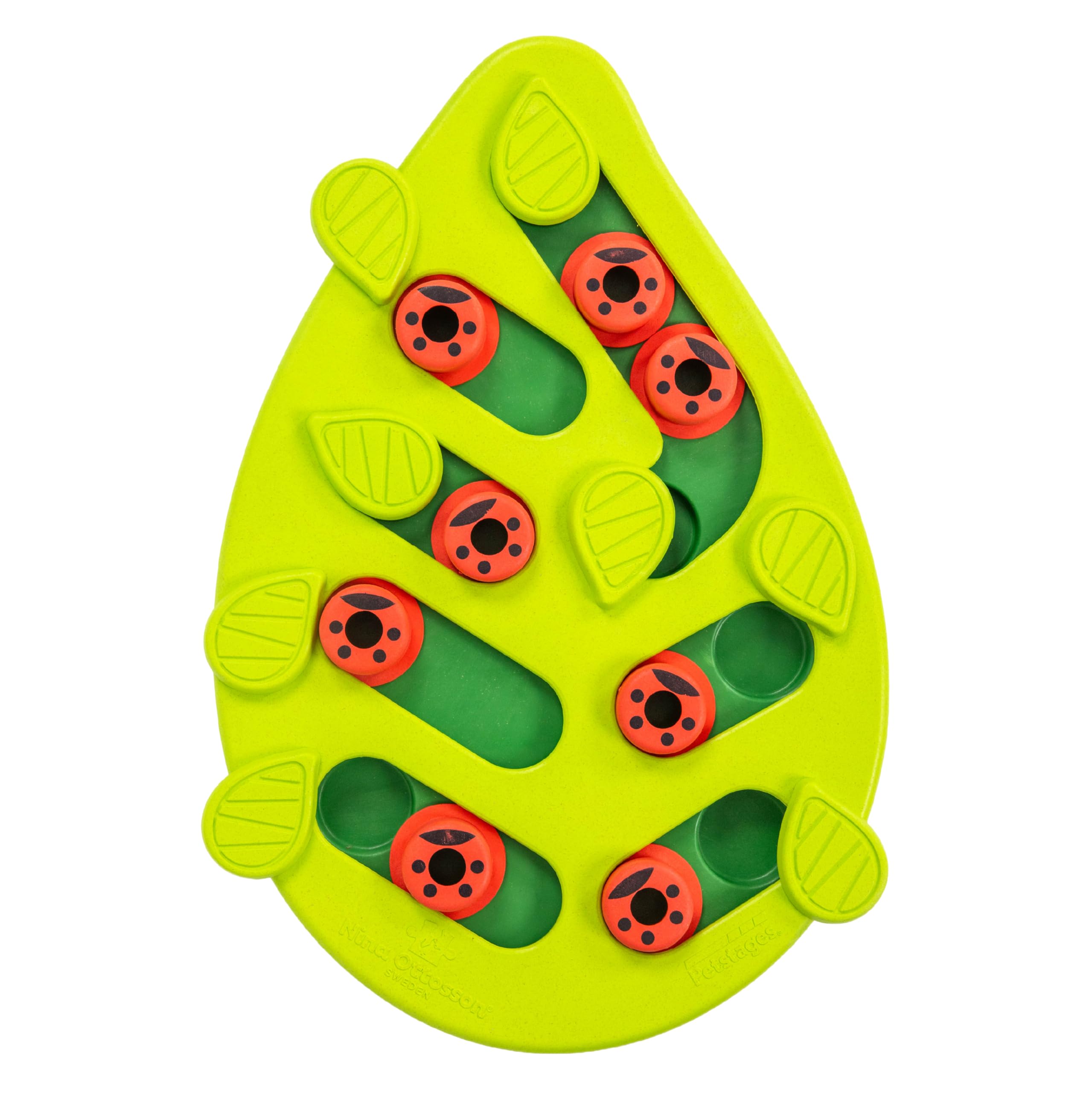 Catstages Nina Ottosson Buggin' Out Puzzle & Play - Interactive Cat Treat Dispenser | 16 Compartments 1