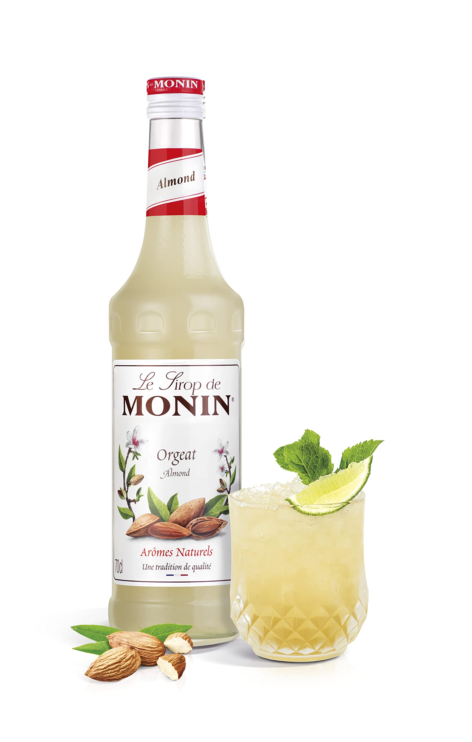 MONIN Premium Almond Orgeat Syrup 700ml - Vegan, Natural Flavouring for Cocktails & Coffee 5
