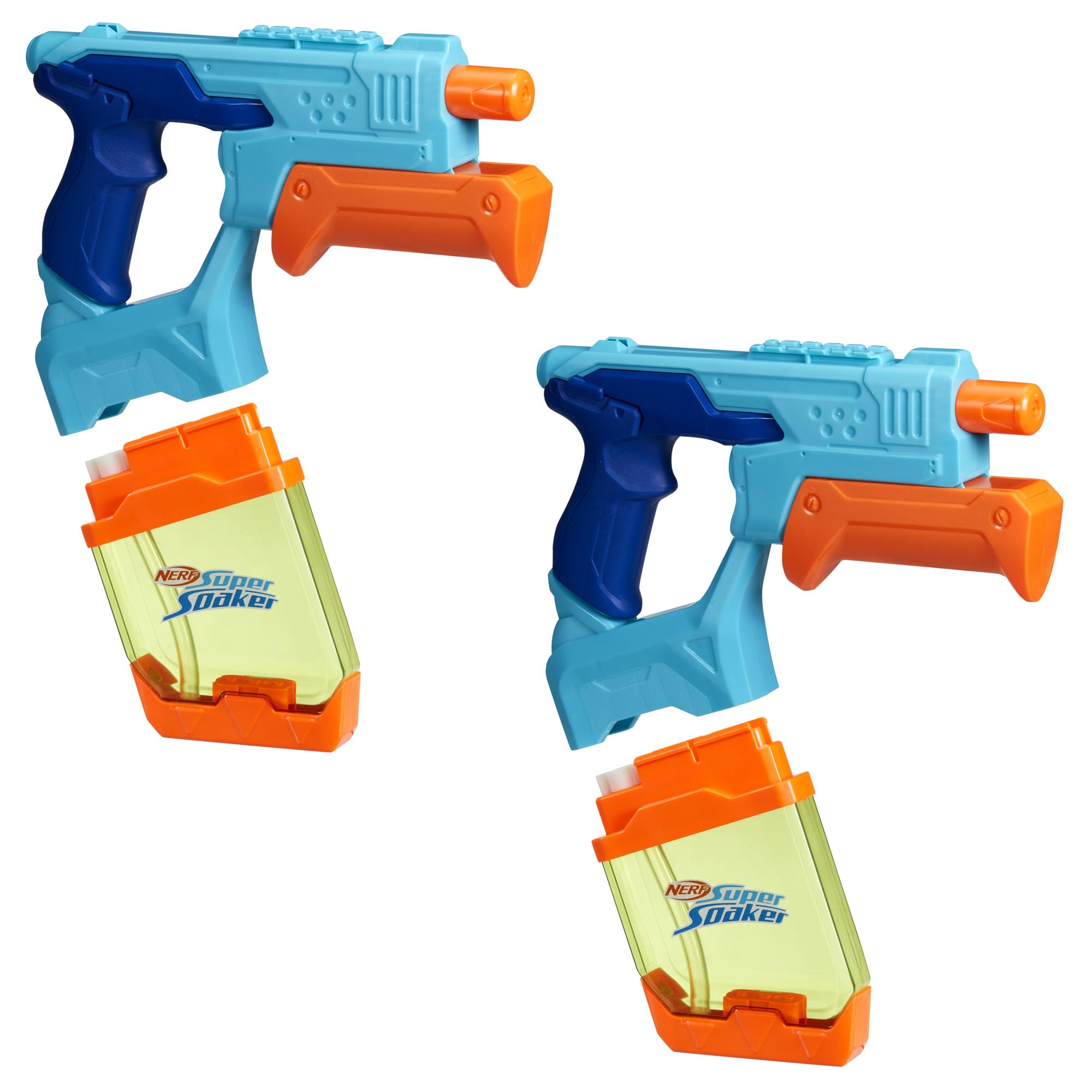 Super Soaker Nerf Dunk-Fill Water Blaster 2-Pack | Instant Fill Tanks | Ages 6+