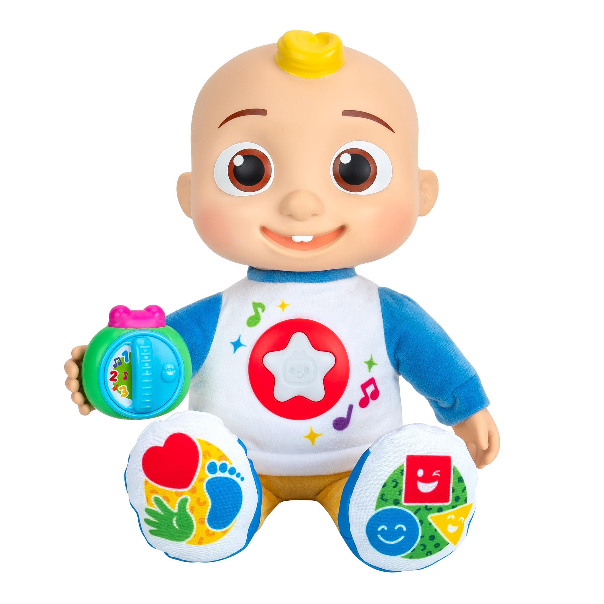 CoComelon Discover 'N Play JJ Doll - Interactive Educational Toy with Lights, Sounds & Music 3