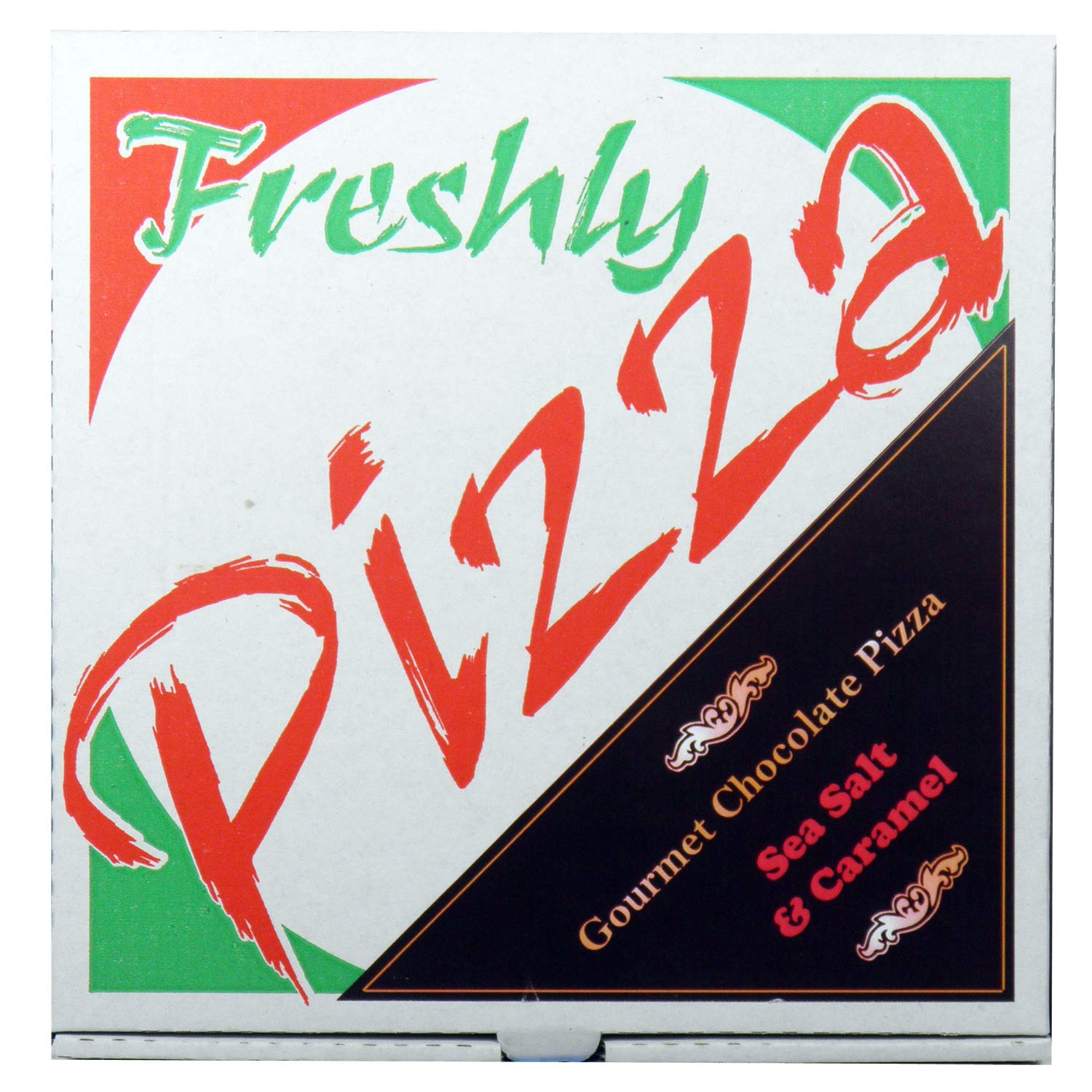 Hamiltons Milk Chocolate Sea Salt and Caramel Gourmet Chocolate Pizza, 240g 3