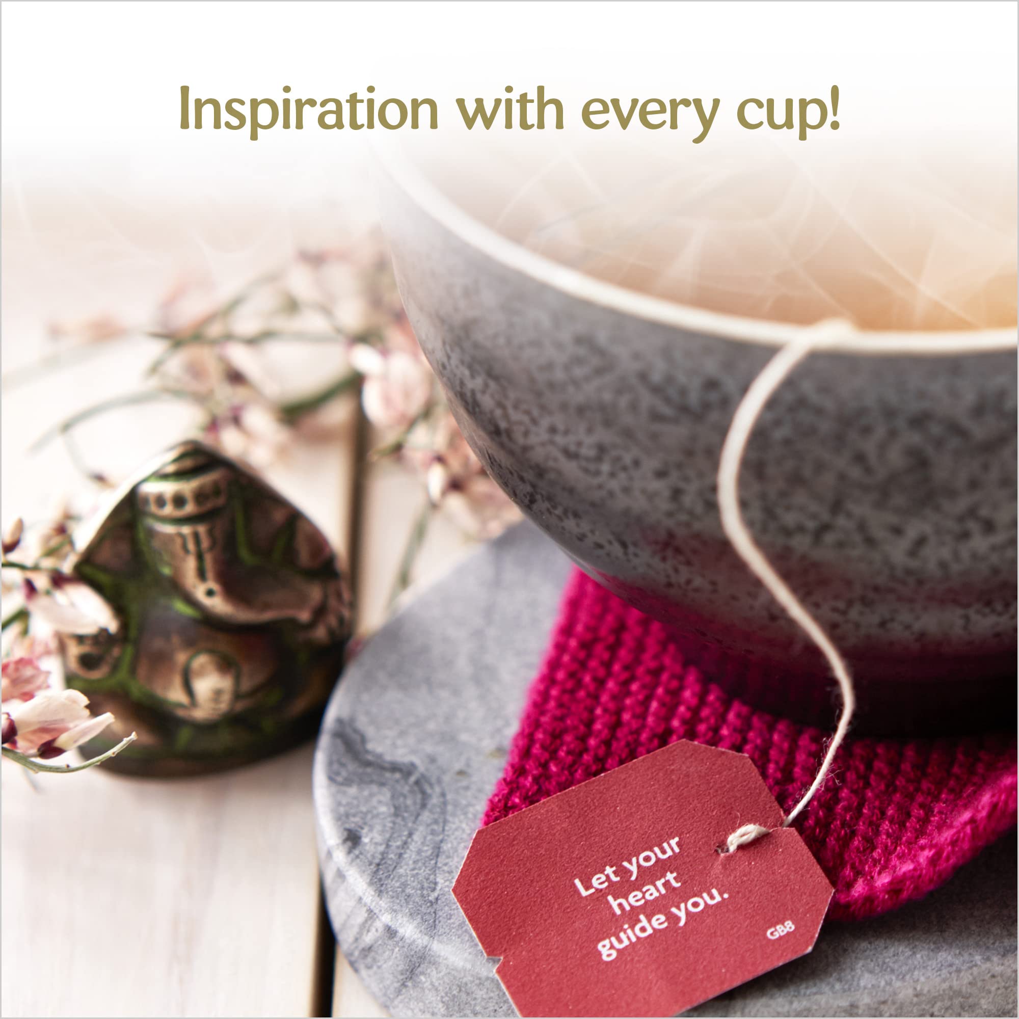 YOGI TEA Mental Clarity Organic Herbal Tea, Naturally Caffeine Free, 16 Tea Bags 4