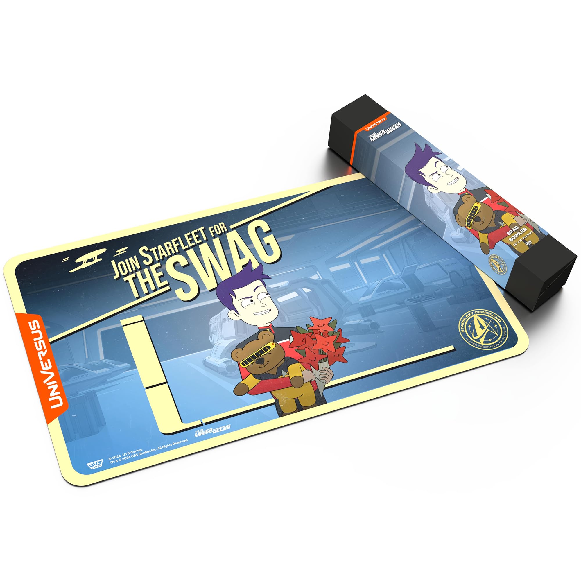 UniVersus Star Trek: Lower Decks Brad Boimler Playmat - 24 x 14 Inches Neoprene 3