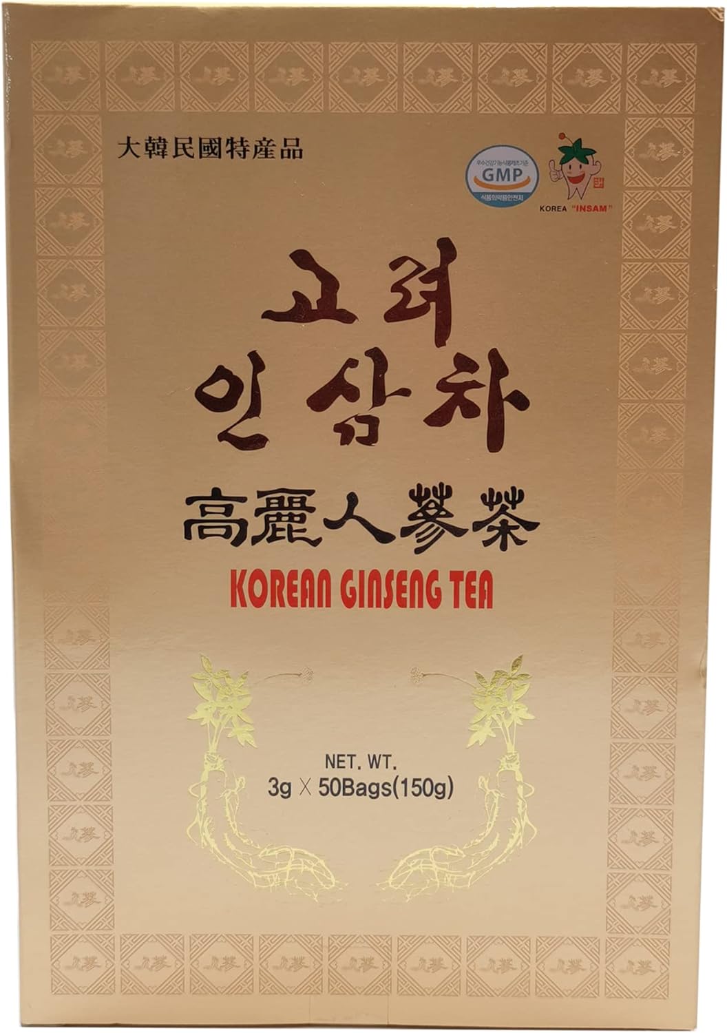 KGT Korea Ginseng Tea 3g x 50 Sachets - Yellow