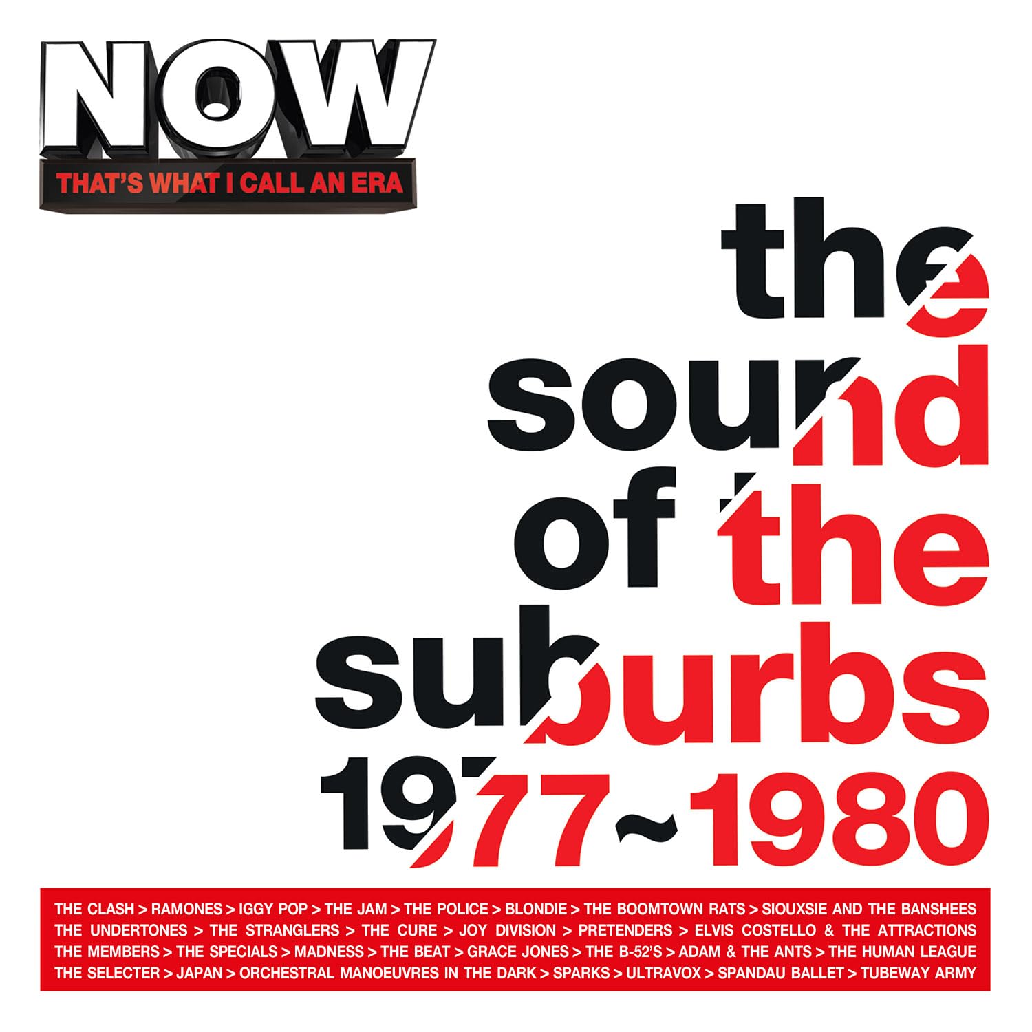 NOW That’s What I Call An Era: The Sound Of The Suburbs: 1977-1980 [Audio CD]