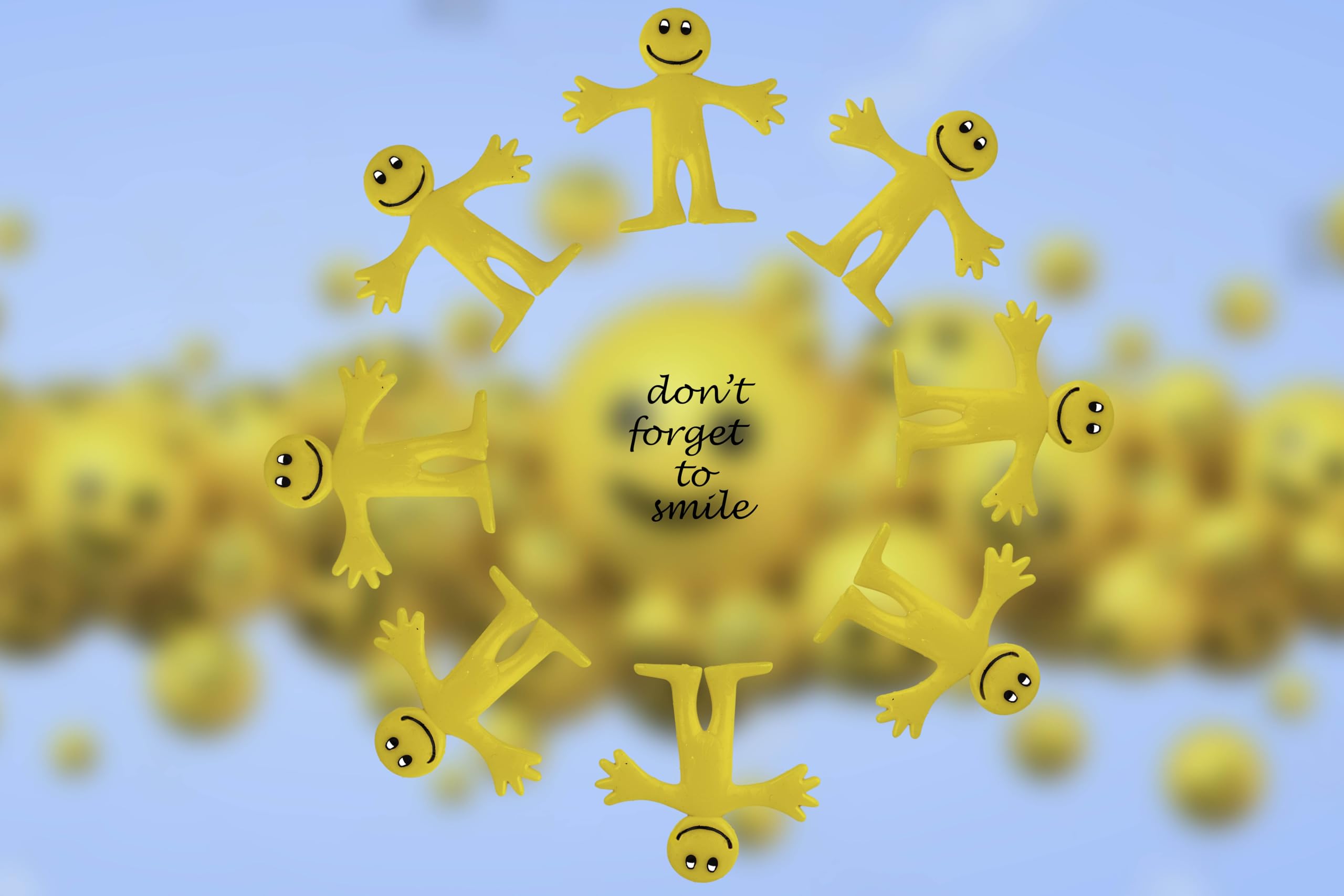 SHATCHI Yellow Stretchy Men Party Bag Fillers - 20Pk for Kids Birthday Party Favors 7