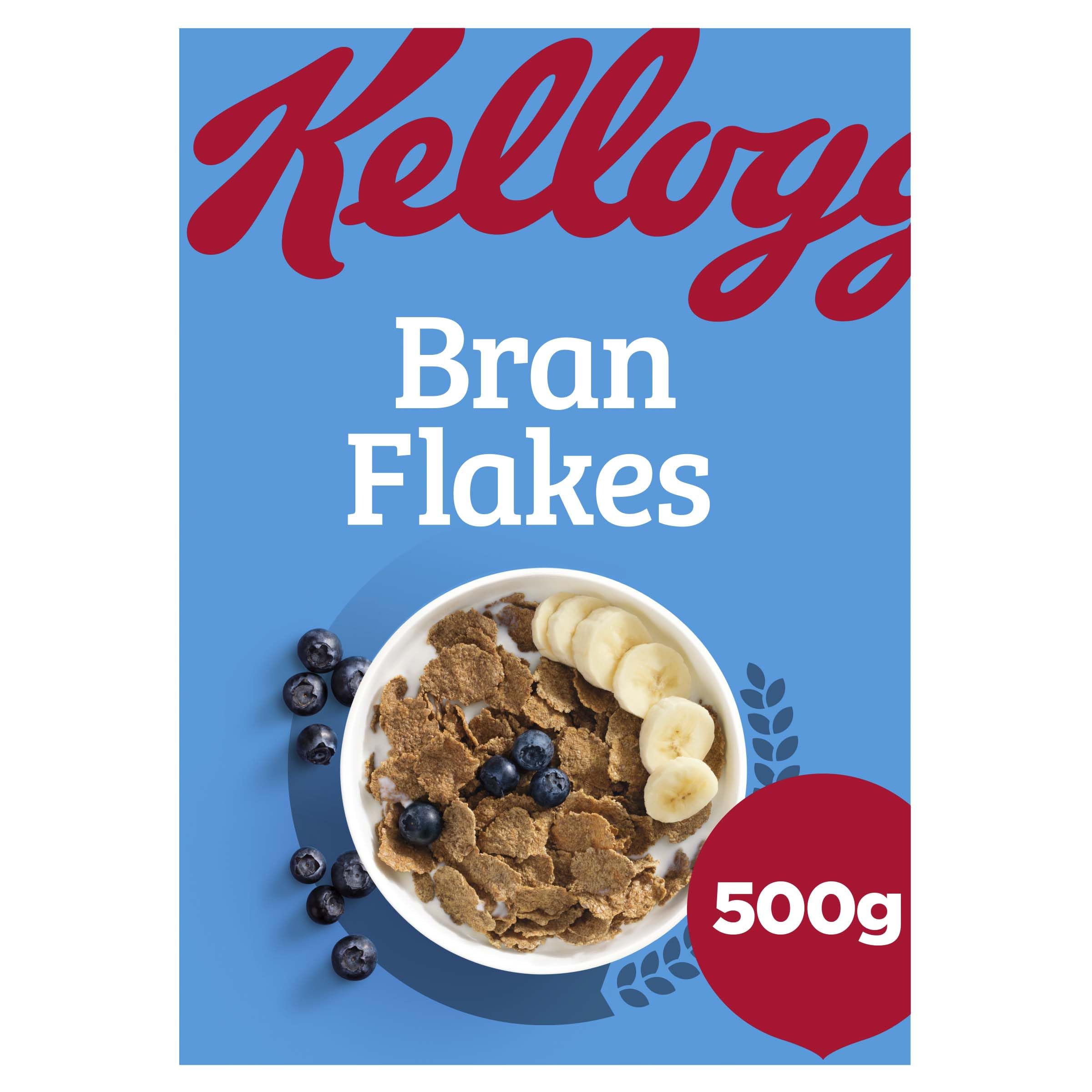 Kellogg's All-Bran Bran Flakes Enriched Wheat Oat Flakes High Fibre Cereal