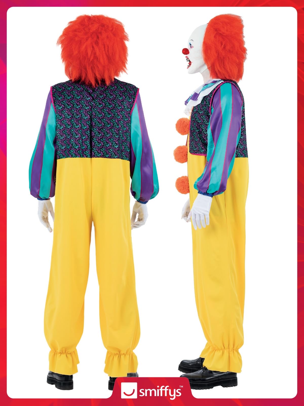 Smiffys Pennywise Costume - Men's M Size 4