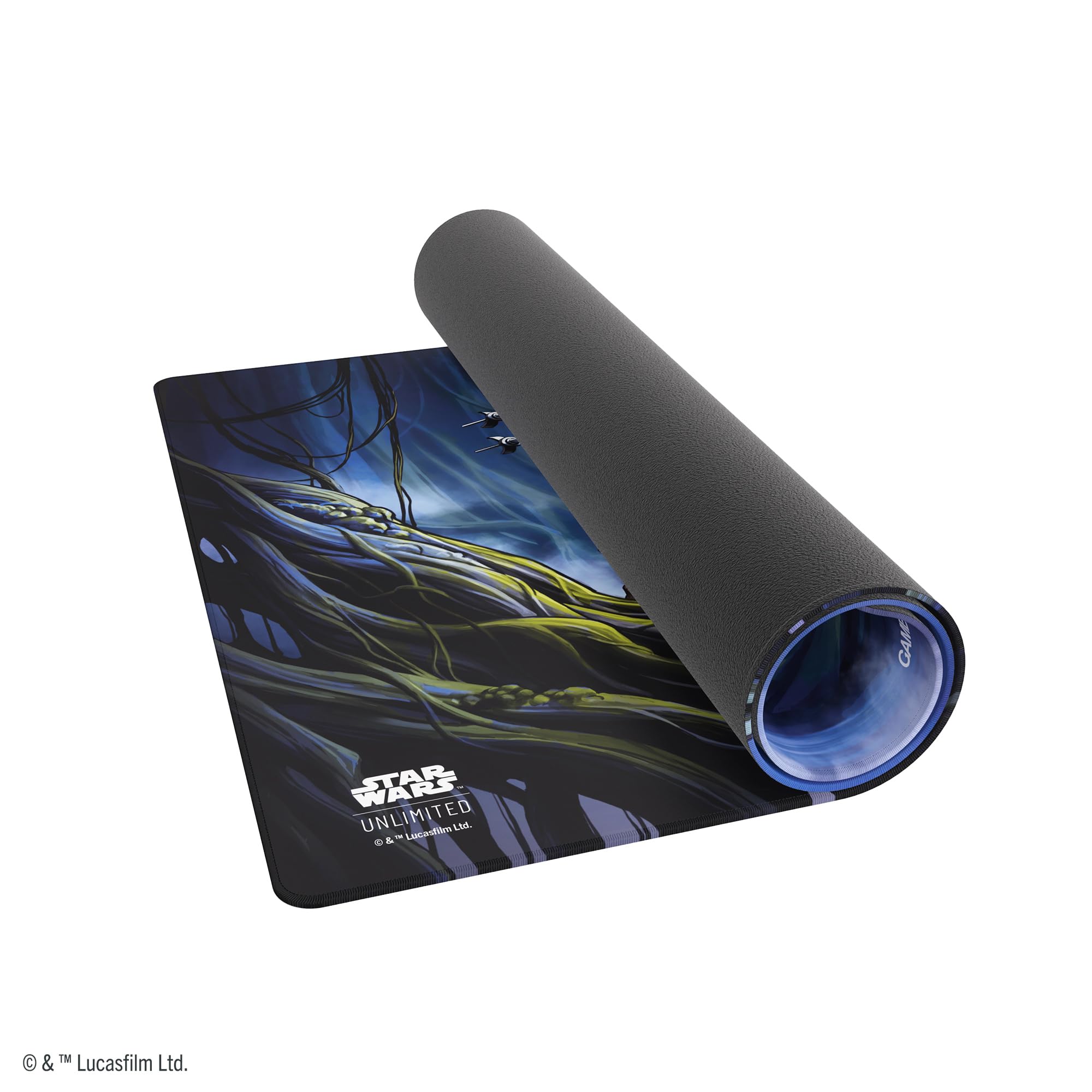 Gamegenic Star Wars: Unlimited Game Mat Set 5 - Dagobah Rubber Playmat for TCGs 3