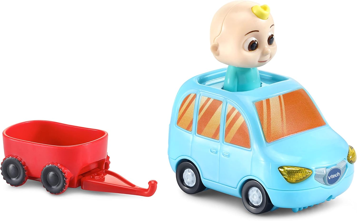 VTech Toot-Toot Drivers CoComelon JJ's House Track Set - Interactive Musical Playset for Toddlers