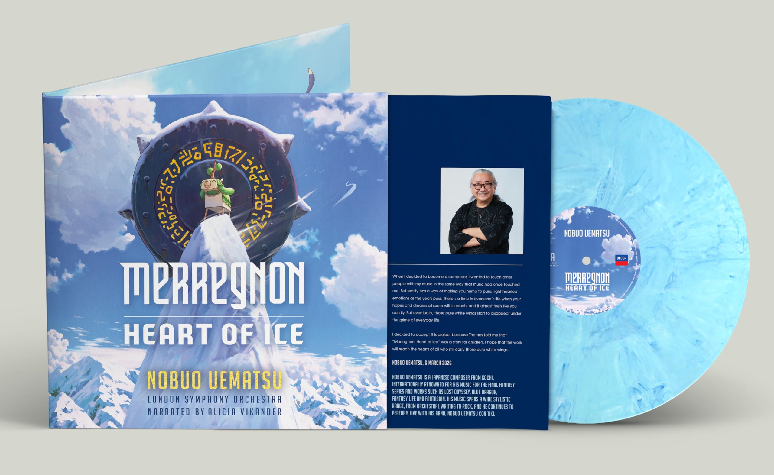 Nobuo Uematsu & London Symphony Orchestra - Merregnon: Heart of Ice [Ice Special Effect Vinyl] 2